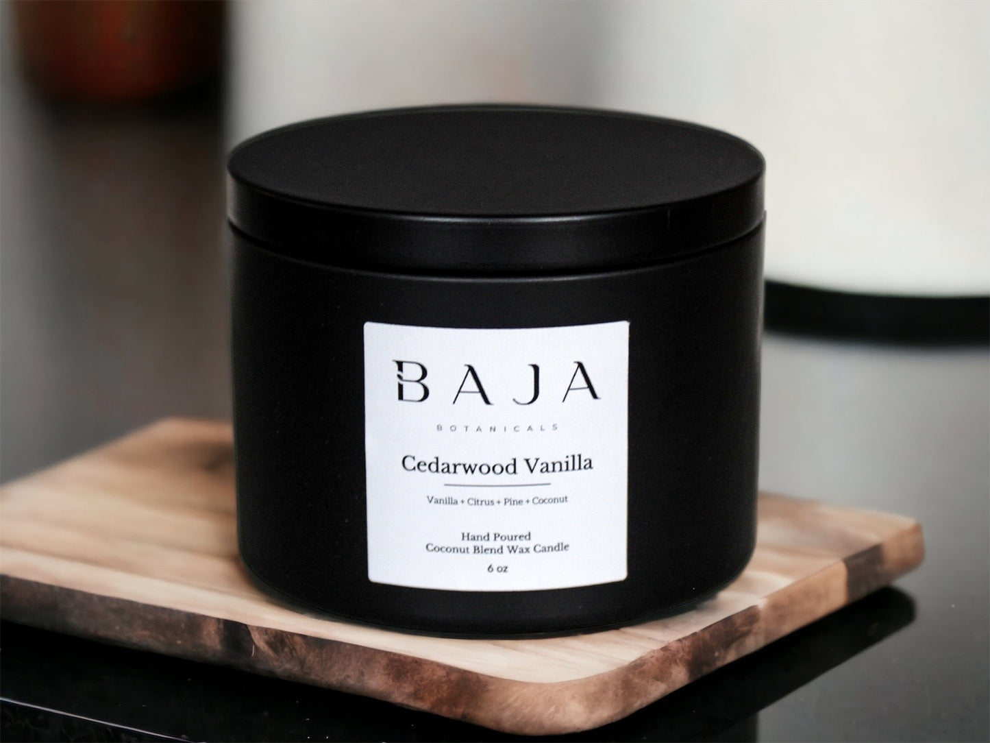 Cedarwood Vanilla Candle