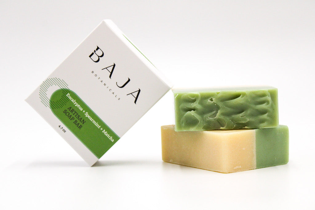 Spearmint and Matcha Soap