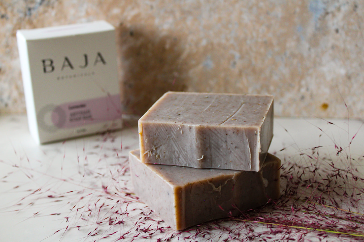 Natural lavender soap
