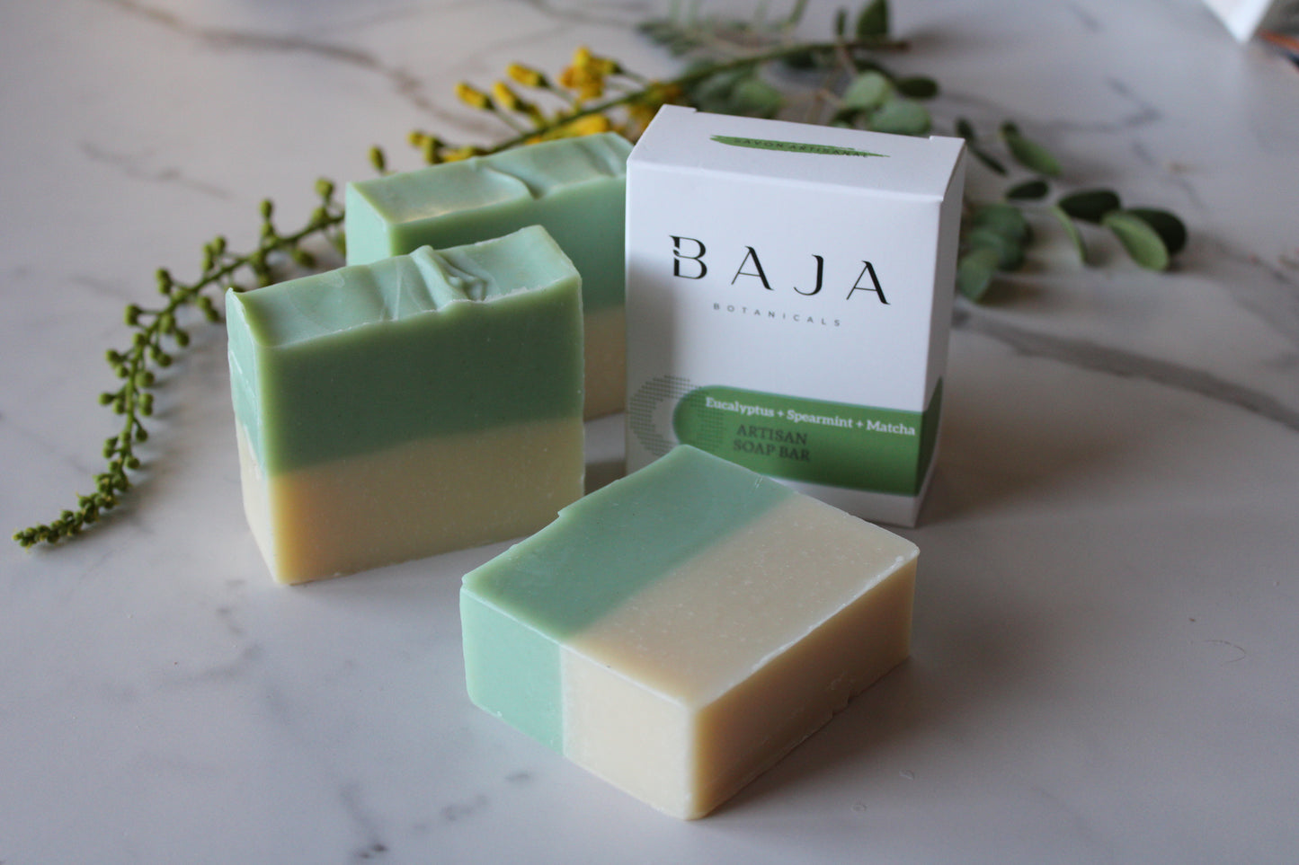 Spearmint and Matcha Soap