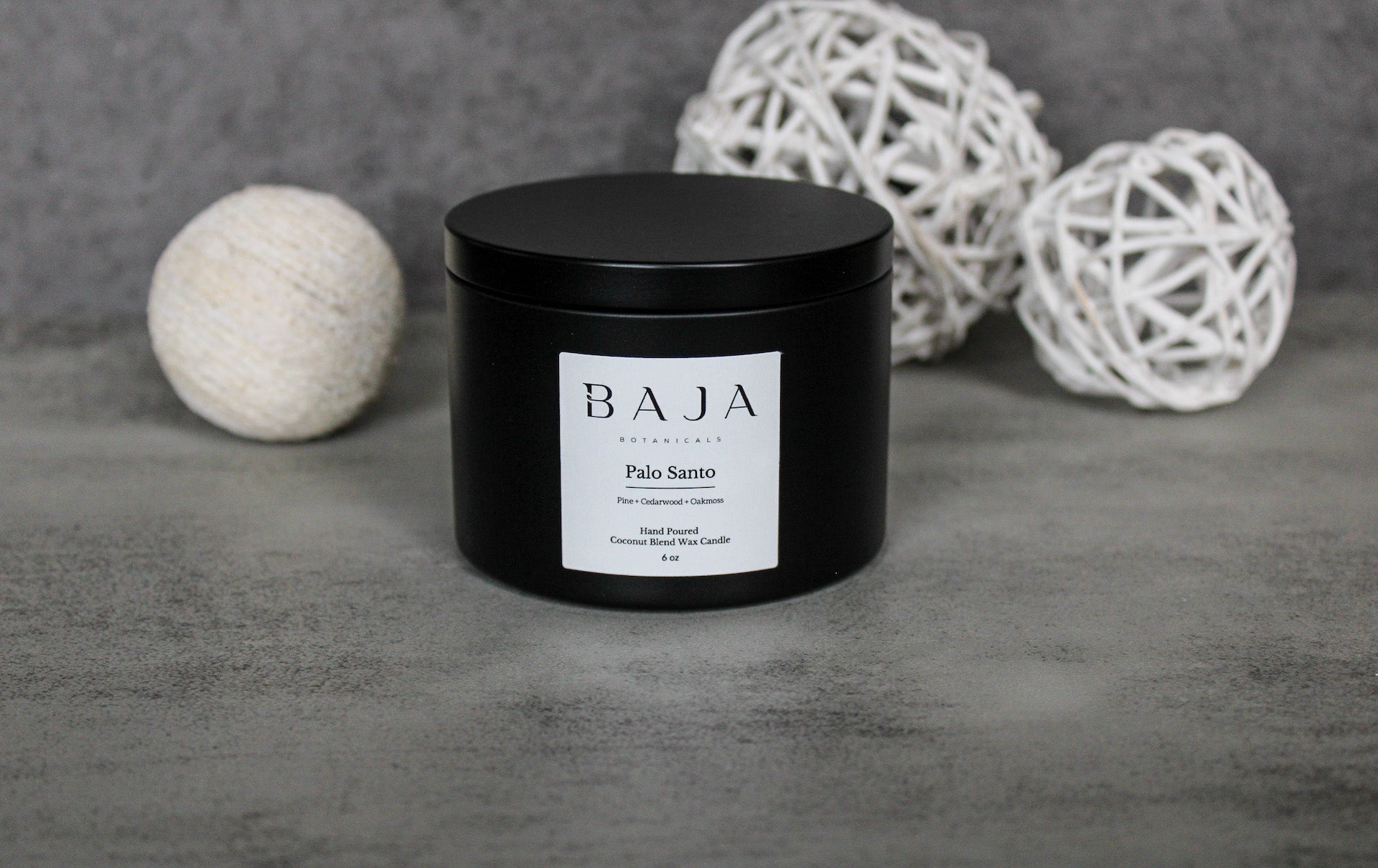 Palo Santo Scented Candle