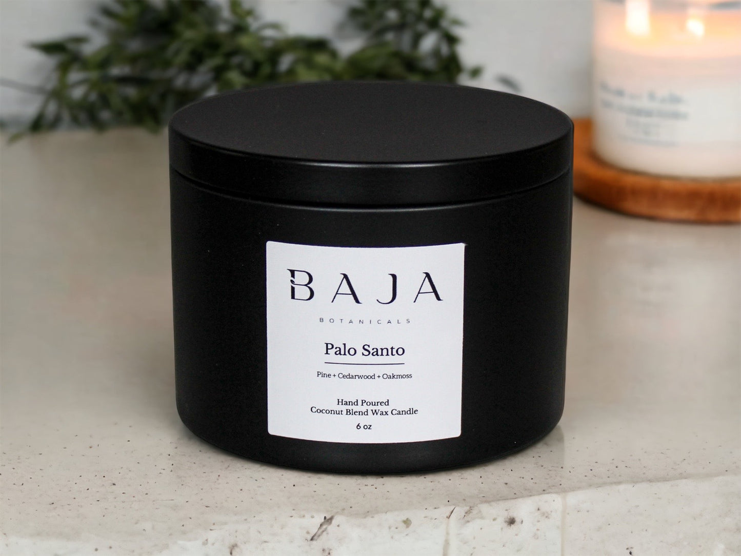 Palo Santo Scented Candle