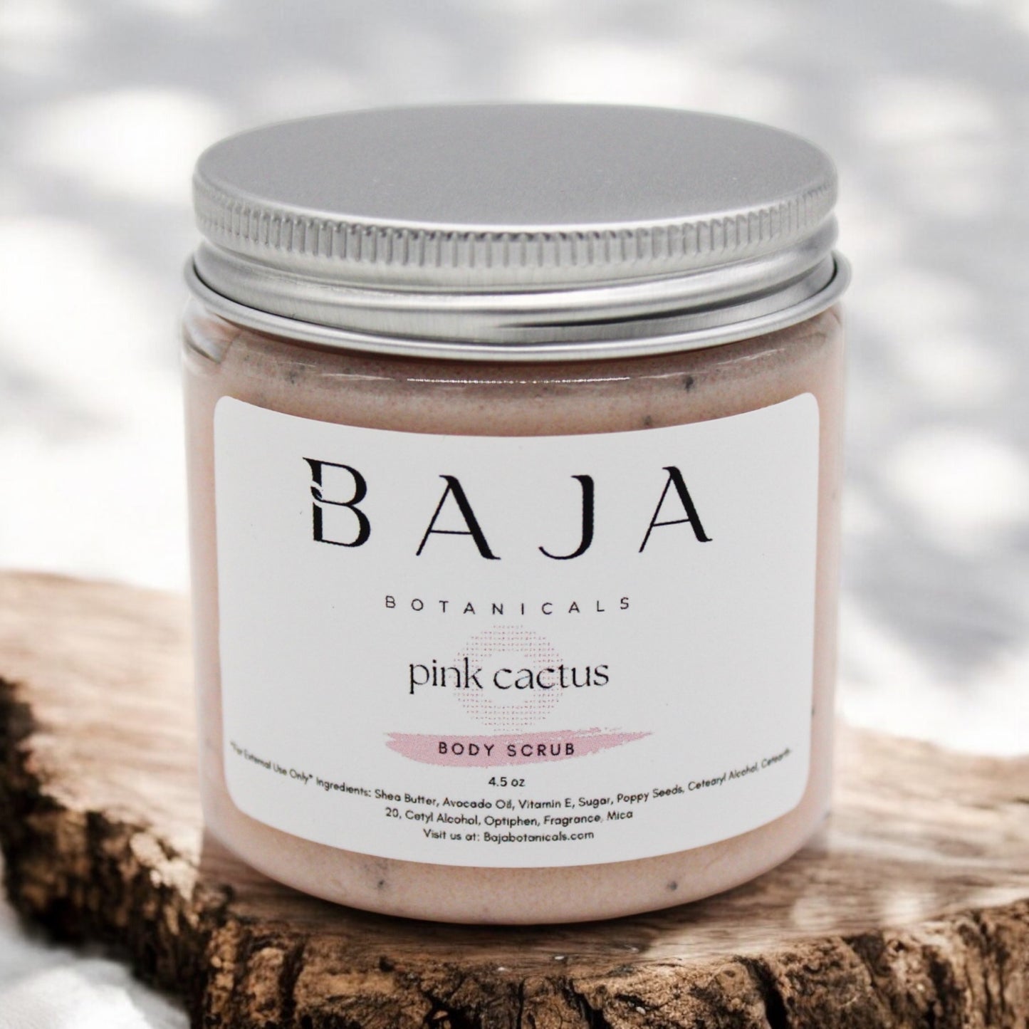 Pink Cactus Body Scrub