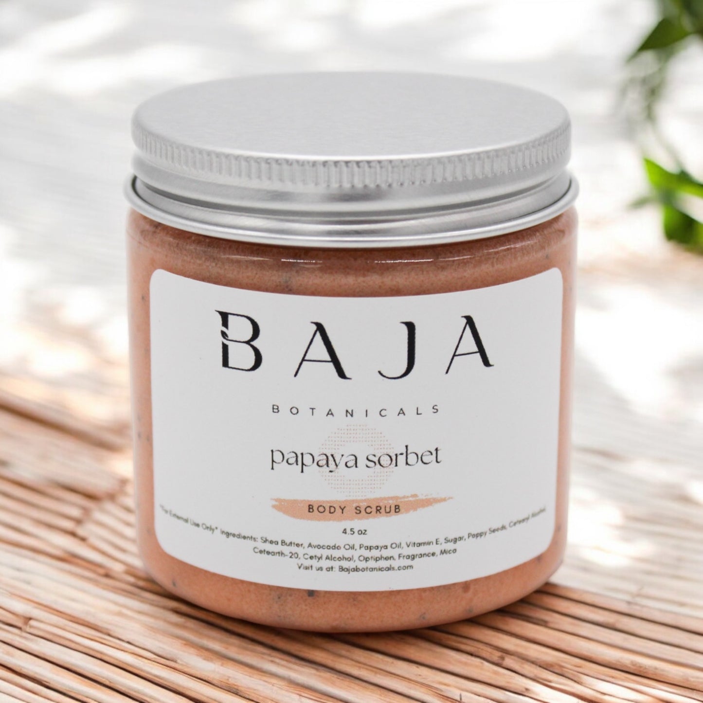 Papaya Sorbet Body Scrub